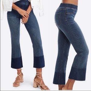 SPANX cropped flare jeans - medium wash